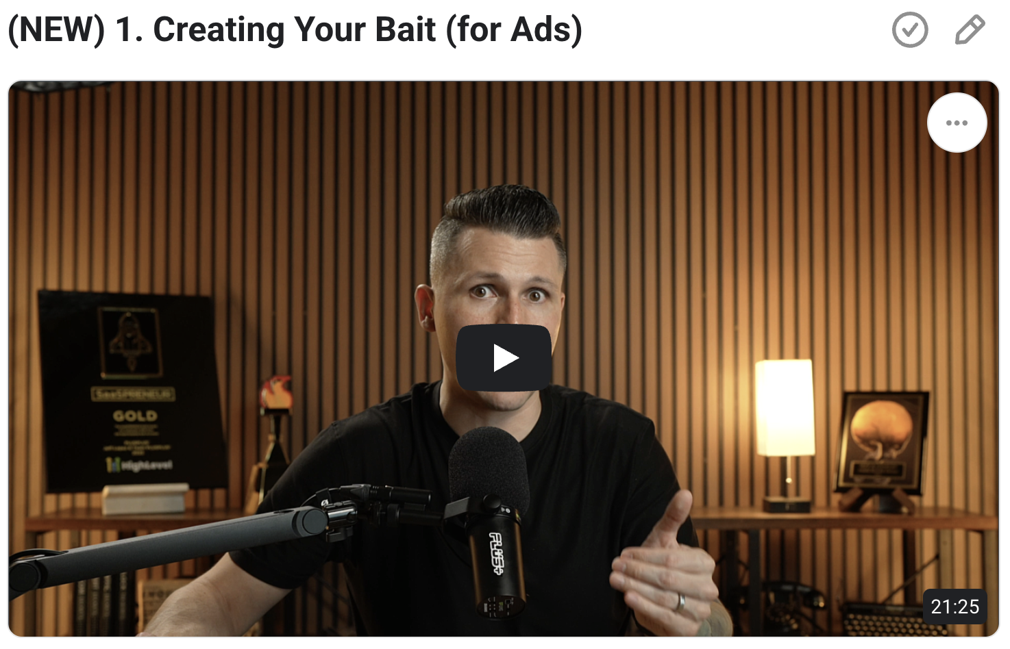 Creating Your Bait (for Ads)
